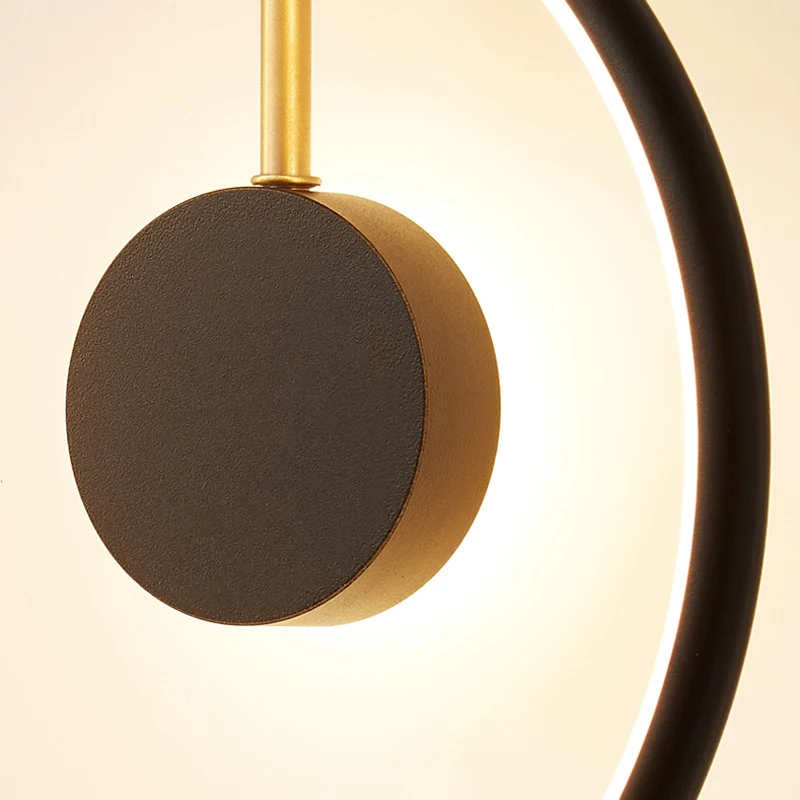 Modern Gold Round Simple LED Wall Light 5