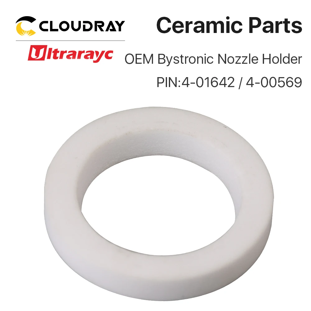 Ultrarayc OEM Bystronic керамическое кольцевое уплотнение для режущей головки волокна PIN 4-01642/4-00569