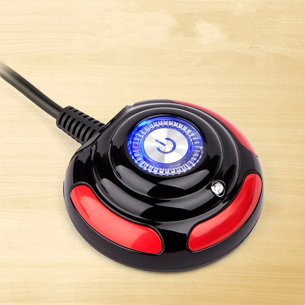 

Desktop PC Computer Case Power Supply on/off Reset Round Big Button Switch with 1.6m Cable