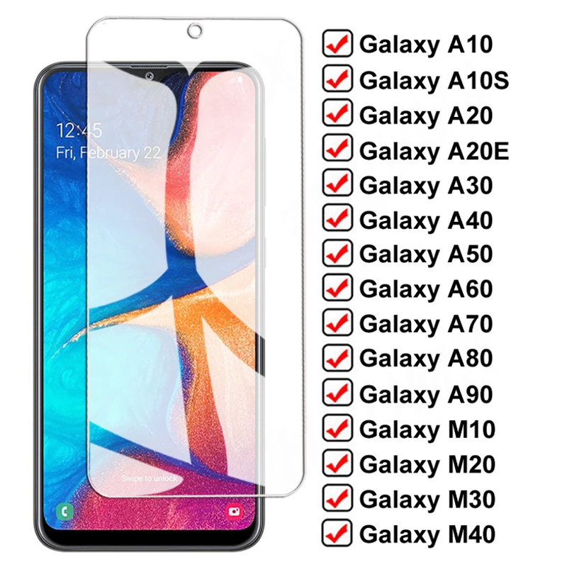 Защитное стекло 9D для Samsung Galaxy A20E A10 A20 A30 A40 A50 A60 A70 A80 A90 M10 M20 M30 M40 | Мобильные телефоны