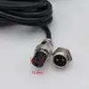 Tig Torch Burner Spot Welding Metal Foot Pedal Switch Connector Trigger 1.8 Meters GX16 2 or 3 Pin 10A 250V 5