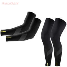 Pro Team MAVIC Cosmic Leg Warmers Black UV Protection Cycling Arm Warmer Breathable Bicycle Running Racing MTB Bike Leg Sleeve