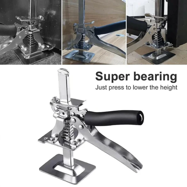 Gifts for Men Labor-Saving Arm Hand Tool Jack Door Use Board Lifter Cabinet Jack Support Arm Labor-Saving Arm Multifunctional Plaster Sheet Repair Anti Slip Hand Tool