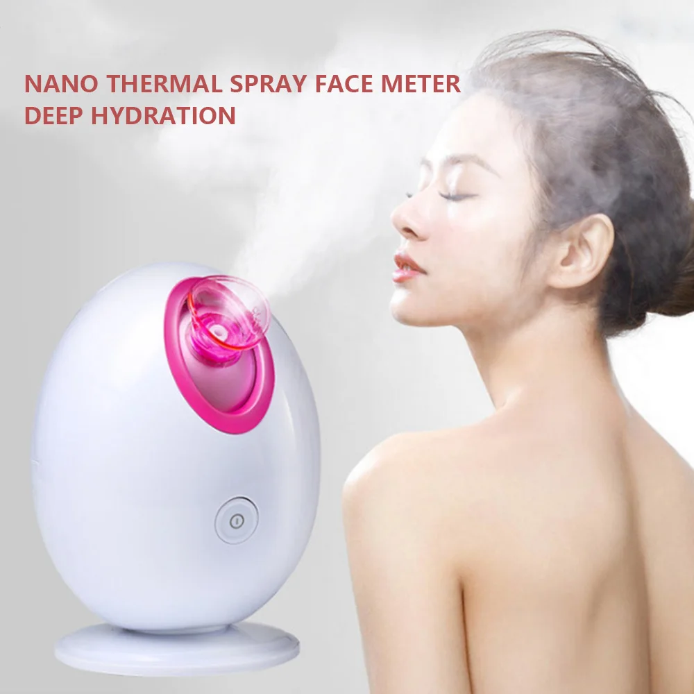 

Face Steamer Nano Ionic Hot Steam SPA For Face Personal Sauna Moisturizing Face Sprayer SPA Beauty Instrument Machine Whitening