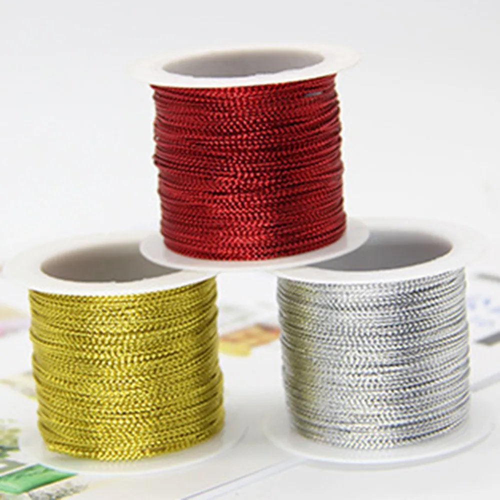 Высокое качество шнур из полиэфирного волокна нить струна DIY веревка бирка из бисера для изготовление браслета ожерелья украшения одежды