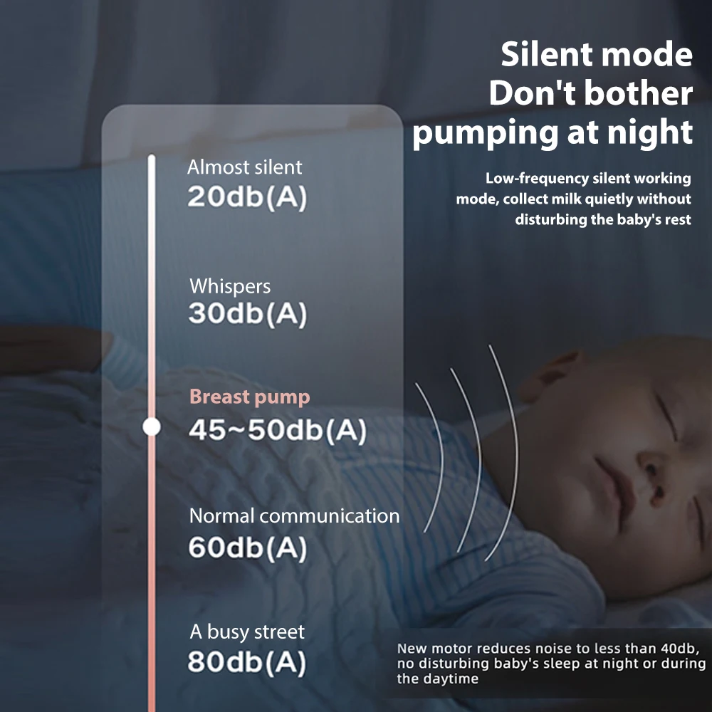 Electric breast pump Electric Breast Pump Set Milk Electric Wireless Large Suction Pull One-piece Chargeable Milk Maker Bebes Accesorios NO BPA