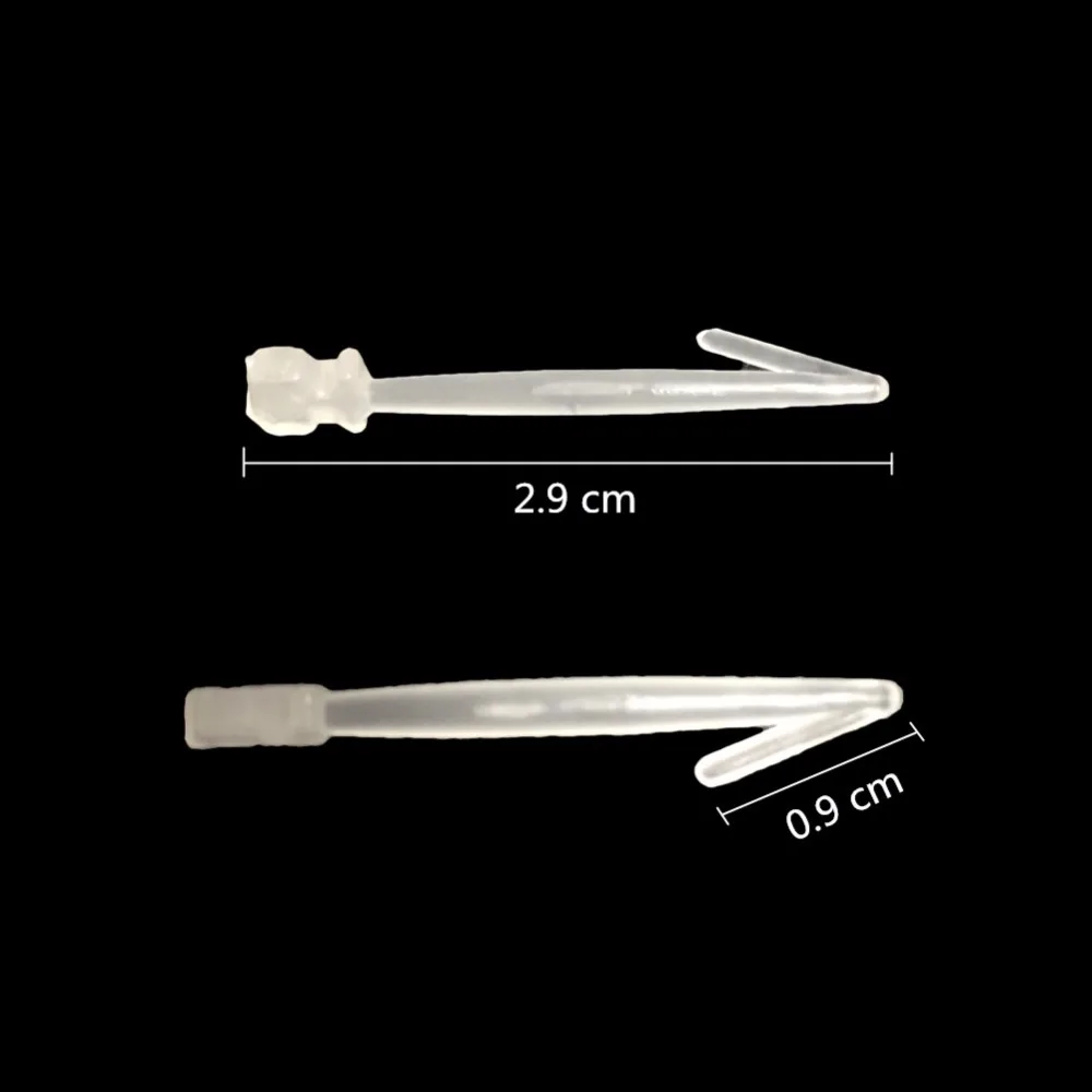 닭 농장 도구 닭 안경 색전증 2.9cm 닭 펙 방지 도구 가금류 고글, 싸움 방지 안경 500 개