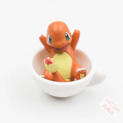 Takara Tomy Покемон 36 Стиль ПВХ Аниме фигурки Пикачу Сквиртл Bulbasaur Cubone Мини мультфильм Модель Коллекция Рождественский подарок - Цвет: 9