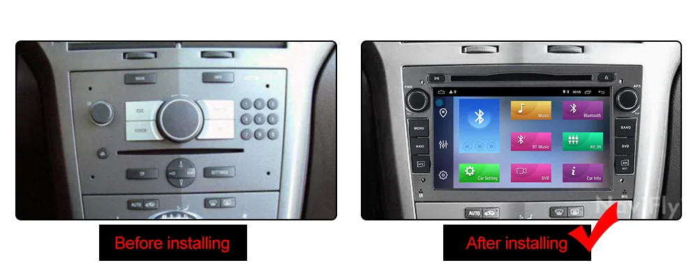 Cheap 2GB+32GB Android 9.1 Car multimedia player for Opel Vauxhall Astra Vectra Antara Zafira Corsa Vivaro Meriva Veda DVD Radio GPS 6