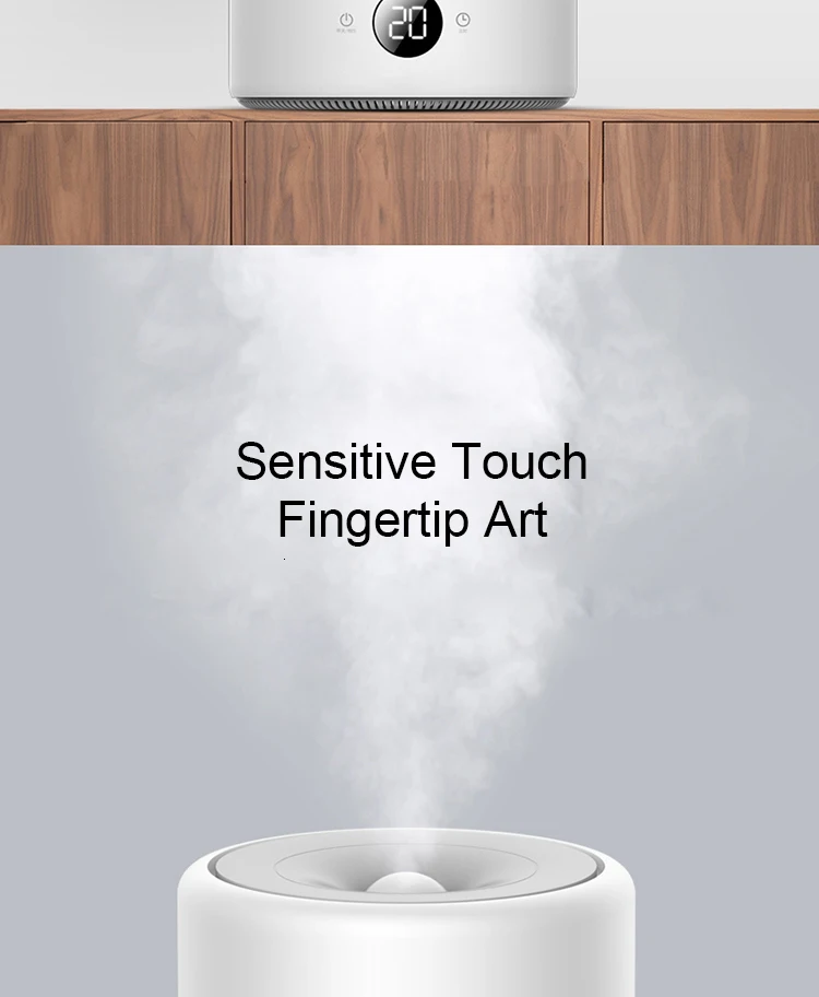 Xiaomi 5L Air Humidifier Large Aromatherapy Machine Ultrasound Atomization Humidifier Office Household 35DB Mute Humidifier