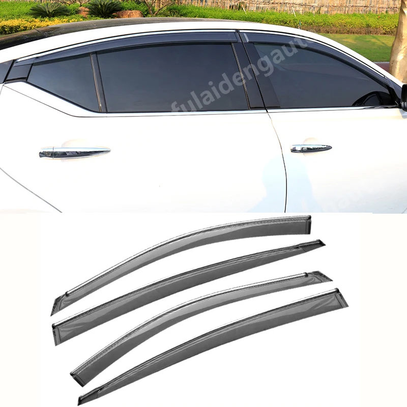 Для Nissan Teana Altima-, оконный козырек, вентиляционный козырек, защита от дождя, дверной козырек, аксессуары для стайлинга автомобилей