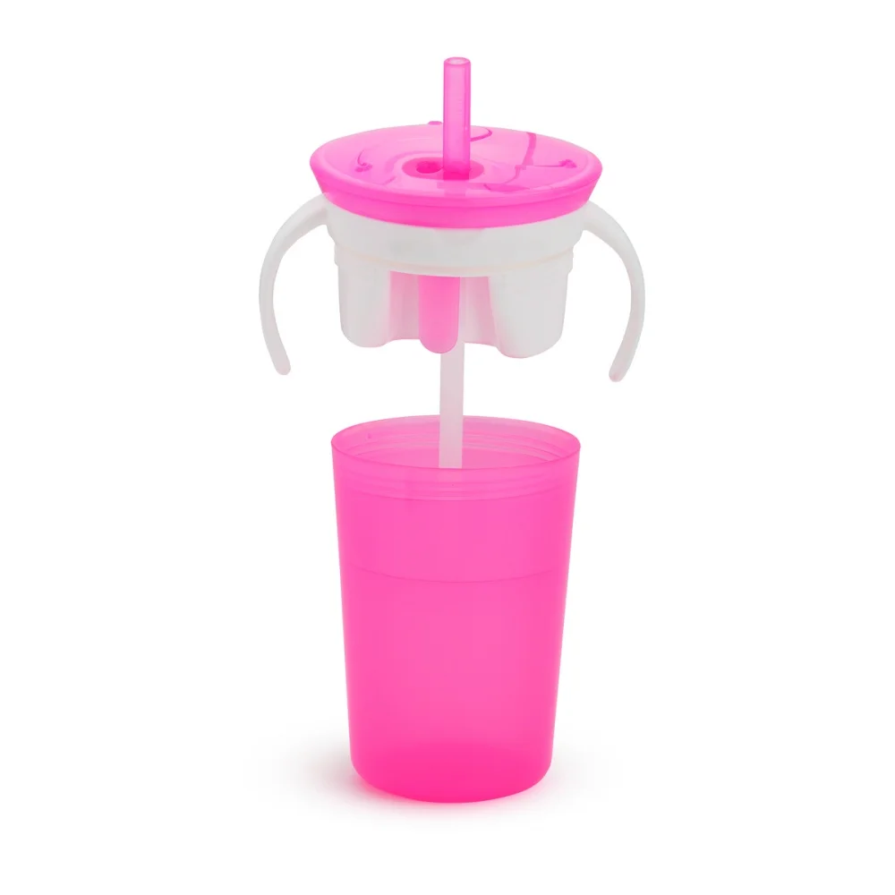 Cups Munchkin 11086 childrens dishes drinking bowl Feeding Cup-pot with silicone spout kids children baby first drinker