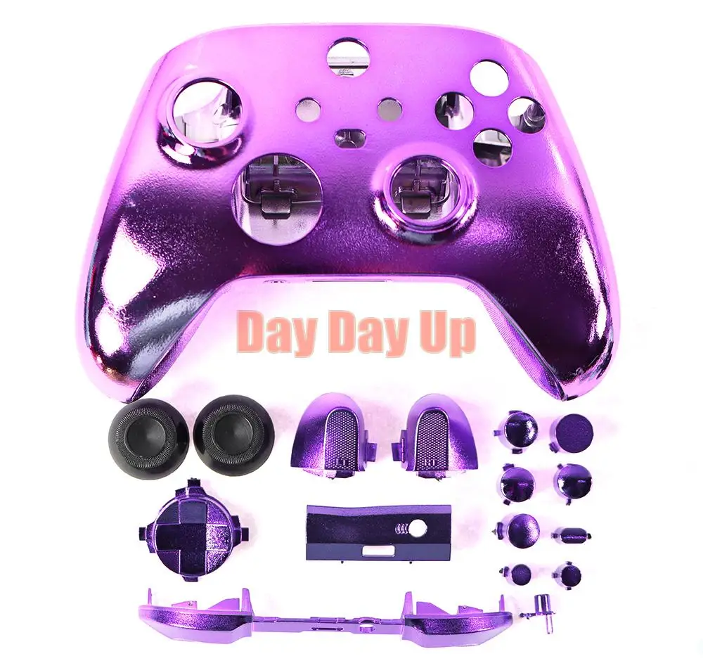 5sets For Xbox Series X Controller Plating Protection Shell