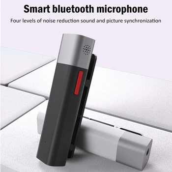 

SABINETEK SmartMike+ Wireless Bluetooth Vlogger Radio Microphone Real-time Mic for iPhone Huawei Smartphone Computer Camera