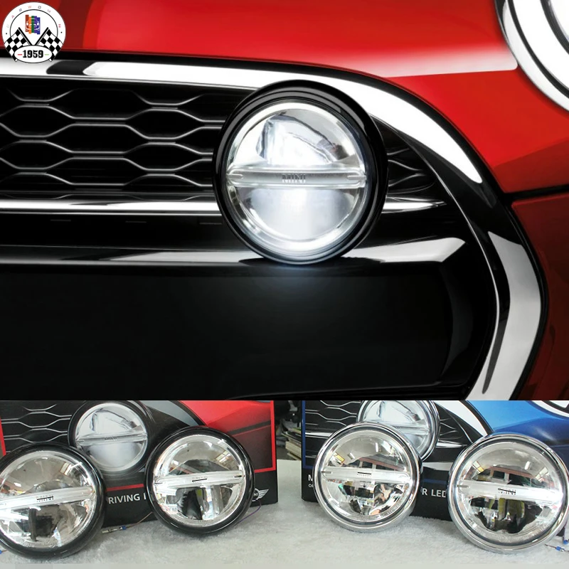 

Brand New Chrome And Black LED Spot Lamp part for mini cooper R55 R56 R57 R58 R59 R60 R61 F54 F55 F56 F57 F60 (2 Pcs/Set)