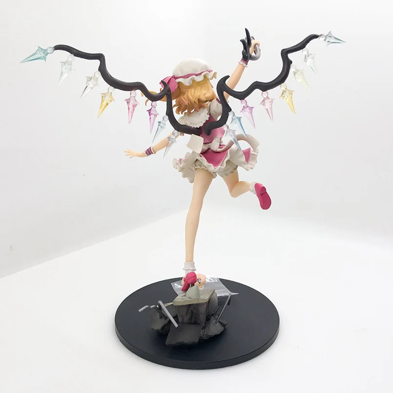 27 см японское аниме TouHou проект Flandre Scarlet ПВХ Фигурка Игрушка Аниме TFlandre II фигурка