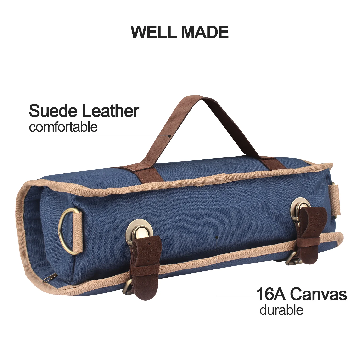 WESSLECO Bar Bartender Carrying Bag Creative Bartender Canvas Toolkit Pack Bar Tool Bag Professional Cocktail Shaker Set Storage