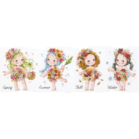 Наборы для вышивки крестиком G62 наборы рукоделия хлопчатобумажная нить новый