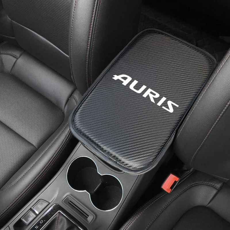 1pcs Car Armrest Mat Box Cover Auto Arm Rest Covers for Toyota Auris 2007 2008 2017 Car-styling Accessories | Автомобили и