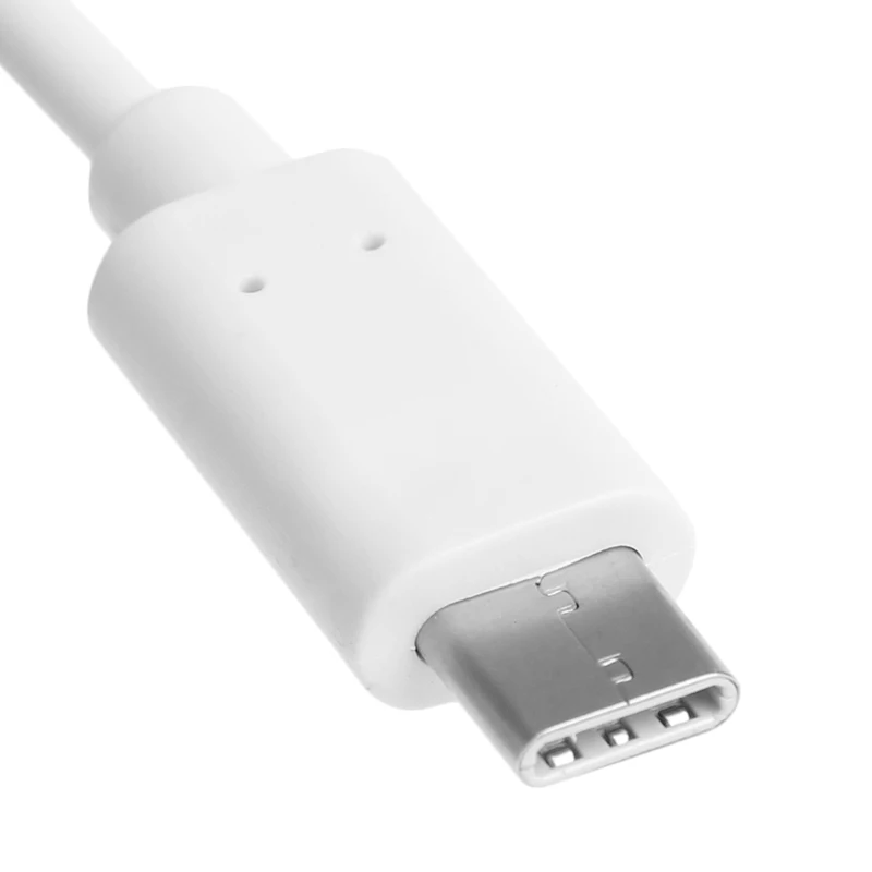 Usb type-C/USB 2,0 в LAN/RJ45 Ethernet сетевой адаптер кабель+ 3 USB 2,0 порт концентратор D08A