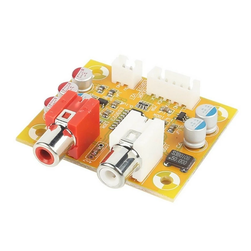 Sabre Es9023 аналоговый I2S 24 бит 192 кГц декодер плата модуль для Raspberry Pi|Комплекты умного