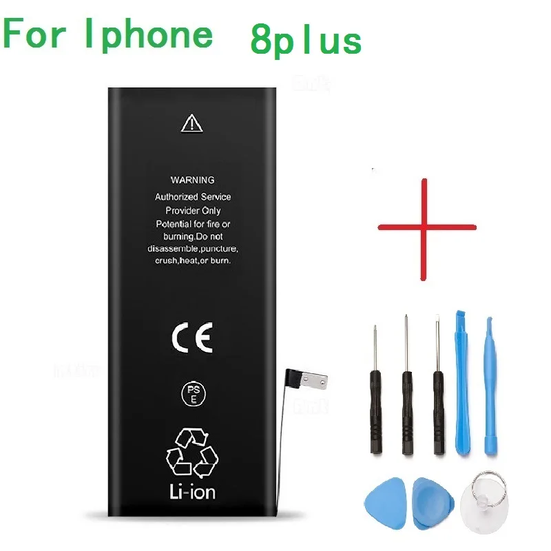 Батарея мобильного телефона для iphone 8PLUS реальная емкость 2691mAh 3,8 V батарея для iphone 8plus с набором инструментов для ремонта