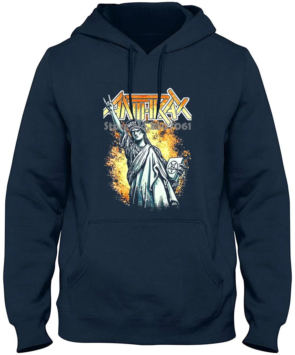 Anthrax V2 Thrash Metal Band Joey Belladonna постер (черный) длинный рукав для спортзала бега зимнее