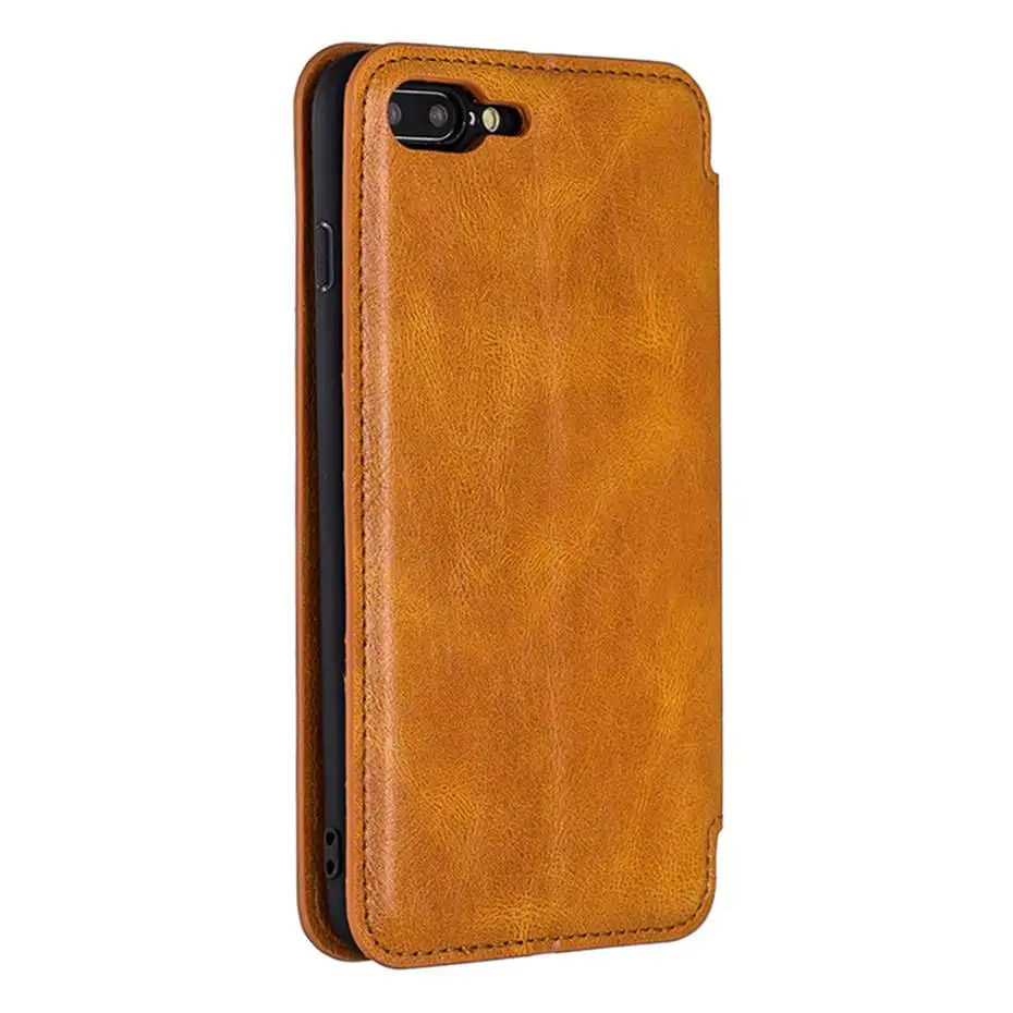 Роскошный Ретро Чехол-книжка кожаный чехол для iPhone 6 6S 7 8 Plus X XS XR XS Max кошелек чехол для телефона