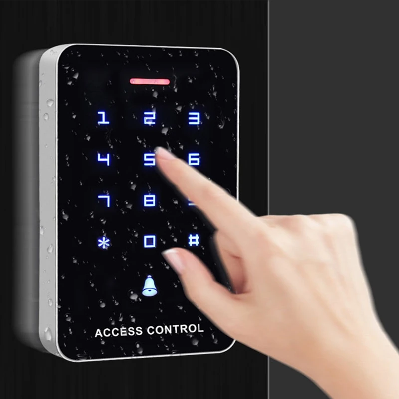 ABKT-ПРЕСС ПАНЕЛЬ контроля доступа Лер контроля доступа Клавиатура RFID считыватель карт для смарт-Дверной замок Система нажмите пароль доступа Contr