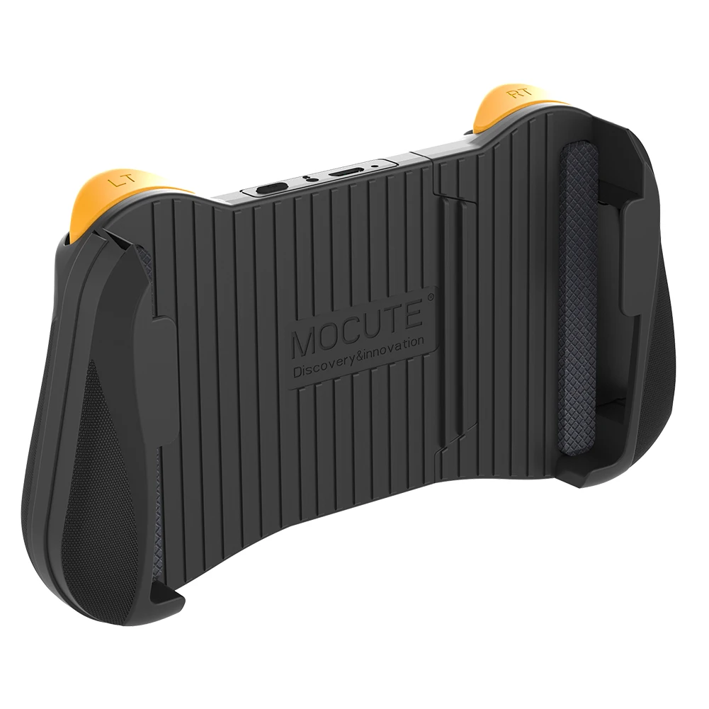 BLACK Bluetooth 4,0 беспроводной Перезаряжаемый мобильный игровой триггер PUBG для IPhone Xiaomi Android IOS Геймпад контроллер - Цвет: BLACK