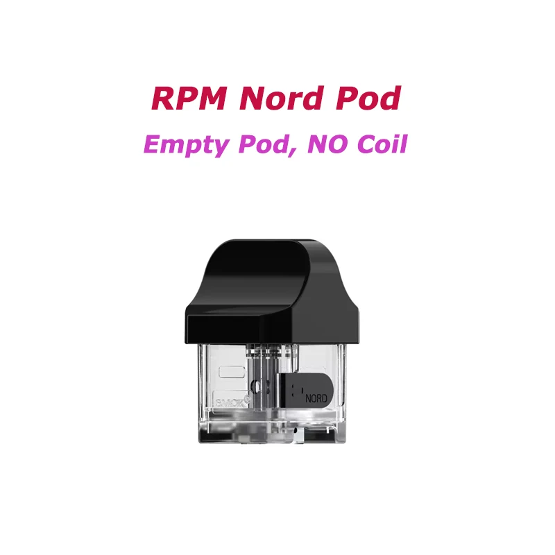 1pc RPM Nord Pod SMOK RPM Стандартный Pod& Nord Pod для RPM40 Vape комплект электронная сигарета картридж испаритель распылитель - Цвет: 1pc RPM Nord Pod
