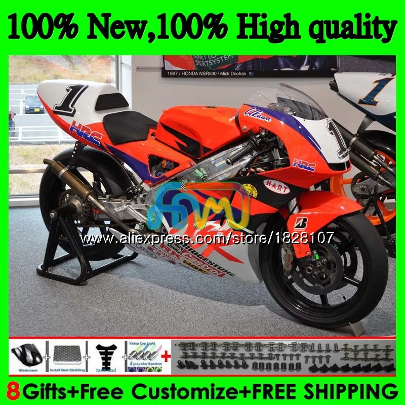 Корпус для HONDA NSR 250 R MC18 PGM2 СМП 250R NS250 NSR250R 88 89 84BS. 85 MC16 NSR250 R RR NSR250RR 1988 1989 обтекатель красный blk Лидер продаж