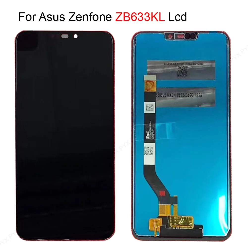 ЖК-дисплей 6 0 дюйма для ASUS Zenfone Max M2 ZB633KL X01AD сенсорный ЖК-экран датчик монитора