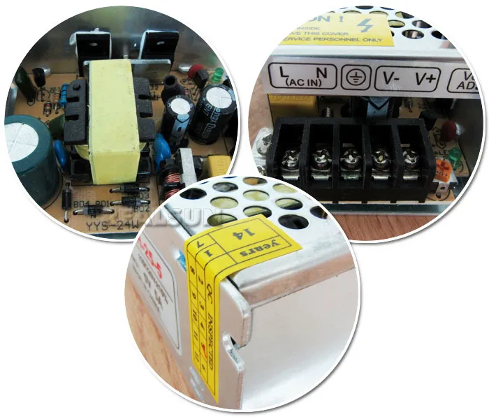 5V 5A 25W импульсный источник питания, переключатель драйвера для светодиодной ленты, дисплей 110 V/220 V