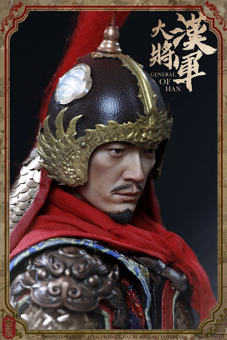 Коллекционные KLG 1:6 R018A/B династии Мин генерала Хань фигурка Нормальная/Deluxe Ver. Модель для поклонников подарков