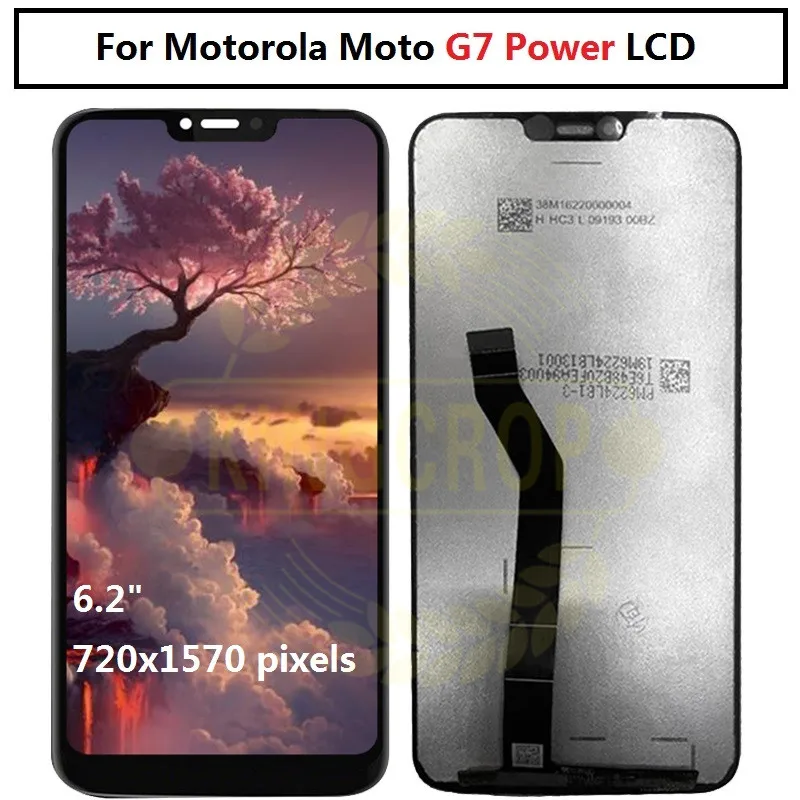 G7 lcd для Motorola Moto G7 power display XT1955 lcd G7 Plus сенсорный экран дигитайзер G7 Play lcd Замена XT1952 lcd