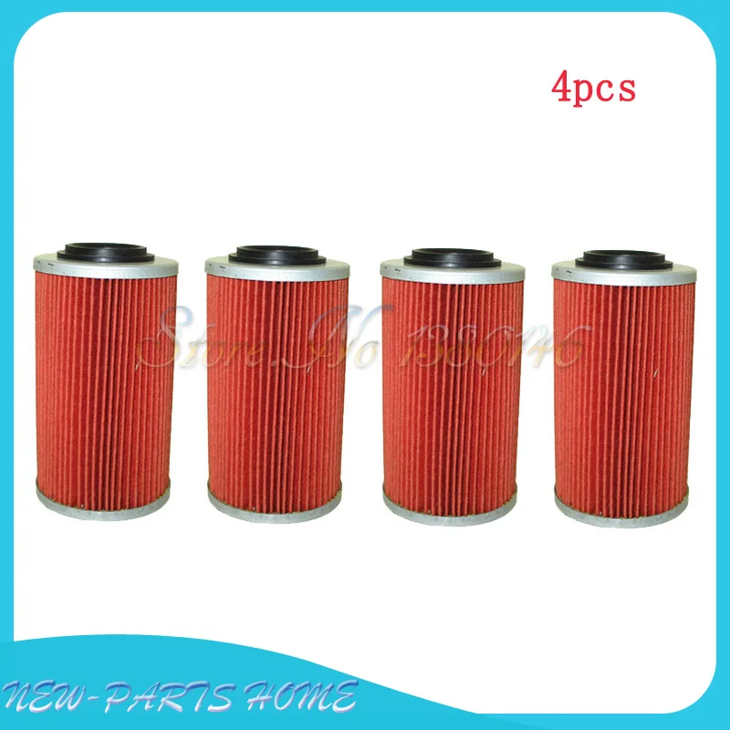 Масляный фильтр для Aprilia AP0956745 Buell Q10641AM Can-Am 420956745 Spyder RT-S SM5 998 GS-SM5 990 Buell 1125R 1125 1125CR - Цвет: 4pcs