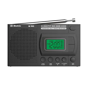 

Portable Digital Radio LCD Display FM AM SW Radio with BT Speaker