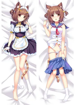 

Double-side Printed NEKOPARA pillow cover case NEKOPARA sexy girl body throw pillow case Otaku Hugging Body pillowcase
