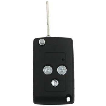 

3 Button Folding Flip Remote Key Shell Case Housing for Lada