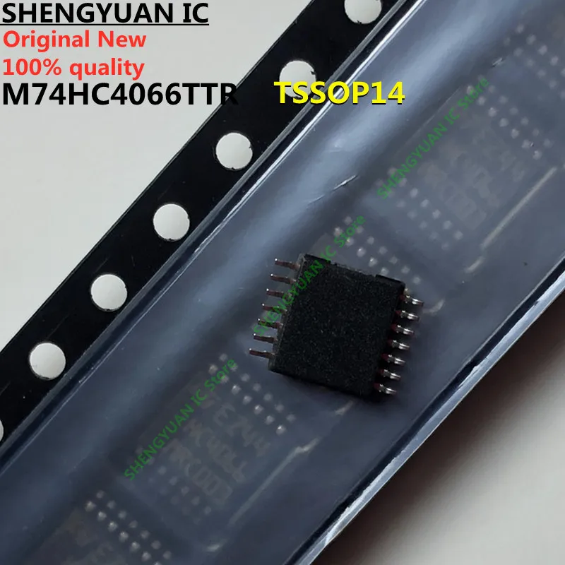10 pcs/lot M74HC4066TTR HC4066 TSSOP14 M74HC4066 74HC4066 QUAD BILATERAL SWITCH 100% new imported original quality | Электронные