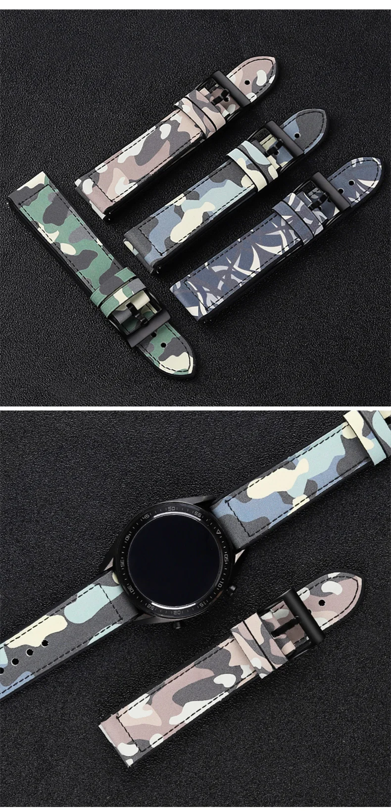 22 мм ремешок для часов huawei watch 2 pro/honor magic watch 2/samsung Galaxy 46 сменный ремешок gear S3 АКСЕССУАРЫ для часов