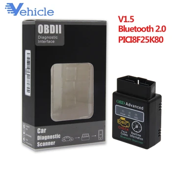 

ELM327 Bluetooth V1.5 Diagnostic Code OBD2 Car Diagnostic Tool Multiple ELM 327 Bluetooth For Android/Symbian OBDII Protocol