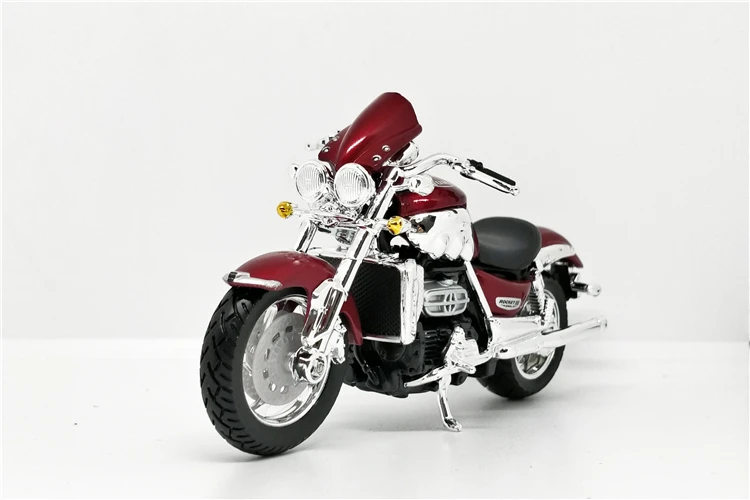 1:18 Triumph Rocket III бутик Сплав мотоцикл автомобиль игрушки для детей Детские игрушки модель подарок