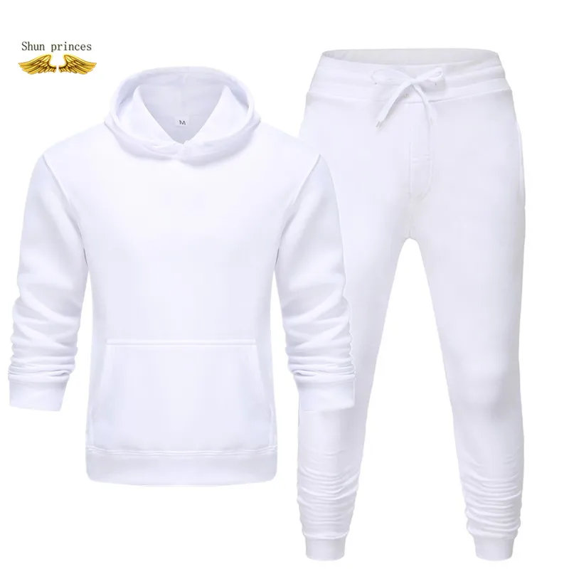 Men Hoodies Set Fashion 2019 