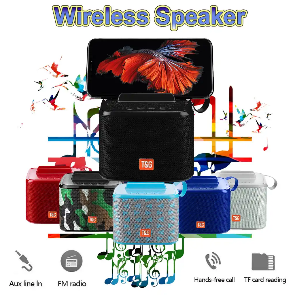 Bluetooth Speaker TG801 HIFI Portable Wireless Stereo Sound Subwoofer Column Speakers With Phones Soundbar Altavoz Bluetooth| | - AliExpress