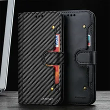 LAPOPNUT карбоновый кошелек PU кожаный чехол для samsung Galaxy S9 Plus S10 S7 Edge роскошный флип-держатель для карт чехол для телефона samsung S8