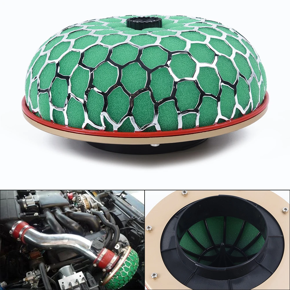 

New 100mm Mushroom High-flow Car Sponge Air Filter Intake Turbo Induction Sponge