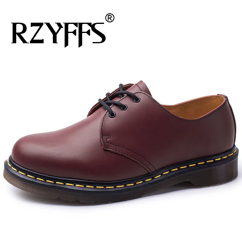 Полуботинки; Мужская Рабочая обувь; армейские ботинки; Zapatos; Уличная обувь на шнуровке; Большой размер 48; повседневная обувь из натуральной кожи; A52-97 - Цвет: men red