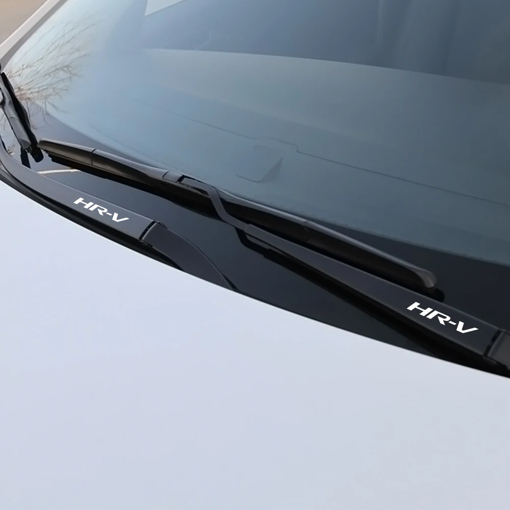 4 шт. автомобильные Светоотражающие виниловые наклейки для Honda HRV HR-V спортивный стиль авто стеклоочиститель Декор Автомобильные наклейки и наклейки аксессуары